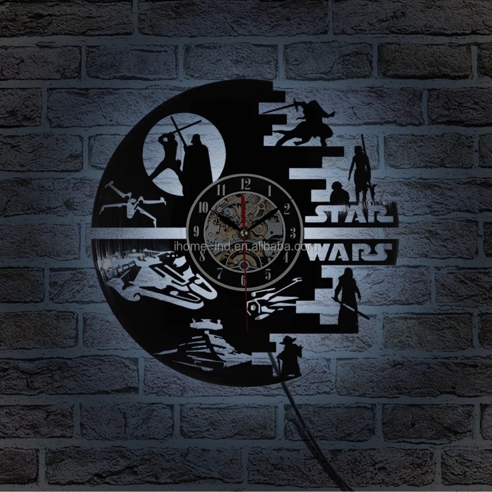 Wall Clock LED Light With Remote Conrol - Picture 2 of 6